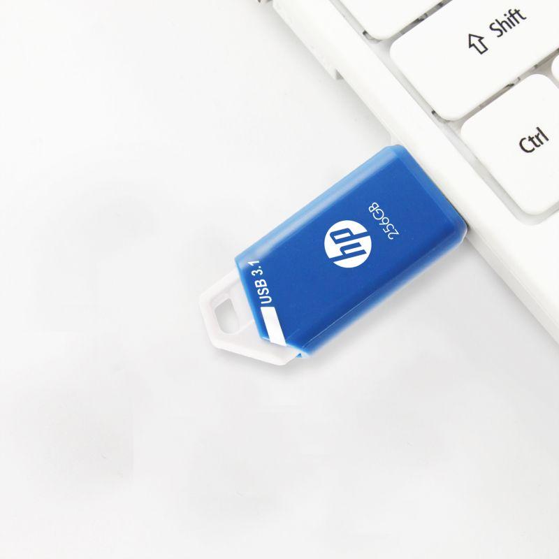 Pen USB HP X755W (Deslizante - USB Type-A - USB tipo A - Azul e Branco), miniatura 3