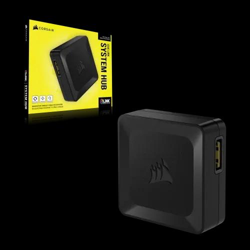 Controlador de Ventoinhas CORSAIR iCUE LINK System Hub (Preto), miniatura 3