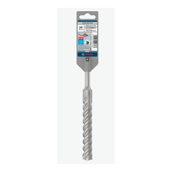 Broca para Betão BOSCH PRO SDS Plus-5X 2608836639 (Carboneto de tungsténio - 200 mm), miniatura 3