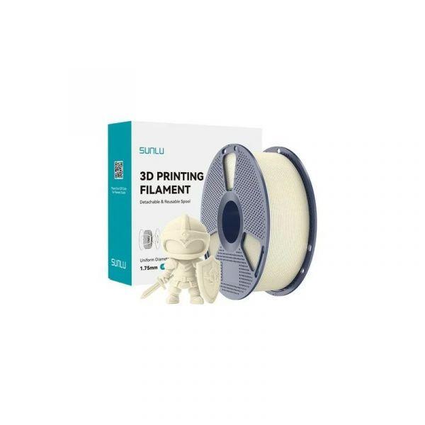 Filamento 3D SUNLU PLA+ BW (Marfim)