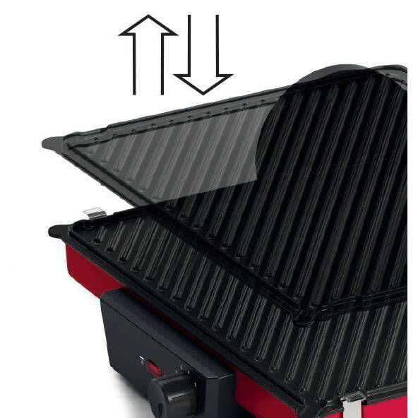 Grelhador Elétrico BOSCH TCG4104 (Altura 11,5 cm - Vermelho e Preto), miniatura 4