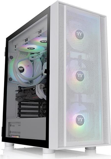 Caixa PC THERMALTAKE H570 TG ARGB Snow (ATX, EATX, micro ATX, Mini-ITX - PS2 - Midi Tower - Branco)