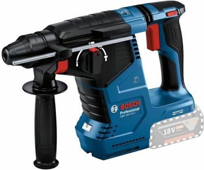 Martelo Perfurador BOSCH GBH 18V-24 C Professional (Preto e Azul)