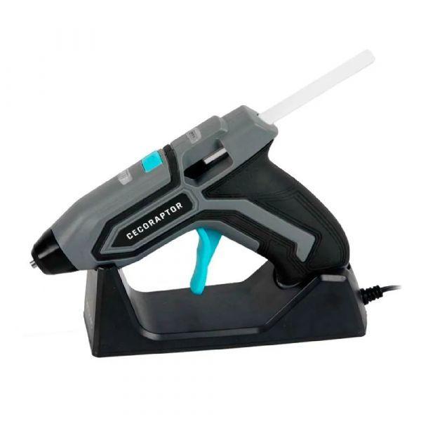 Pistola de Cola Quente CECOTEC CecoRaptor Perfect Fix 360 X-Treme (3,7 V - Lítio recarregável - Preto e cinza) — miniatura 2