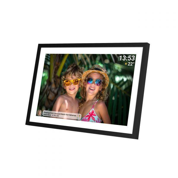 Moldura Digital DENVER Frameo PFF-1016 (1280 x 800 pixels - Wi-Fi - Preto), miniatura 2