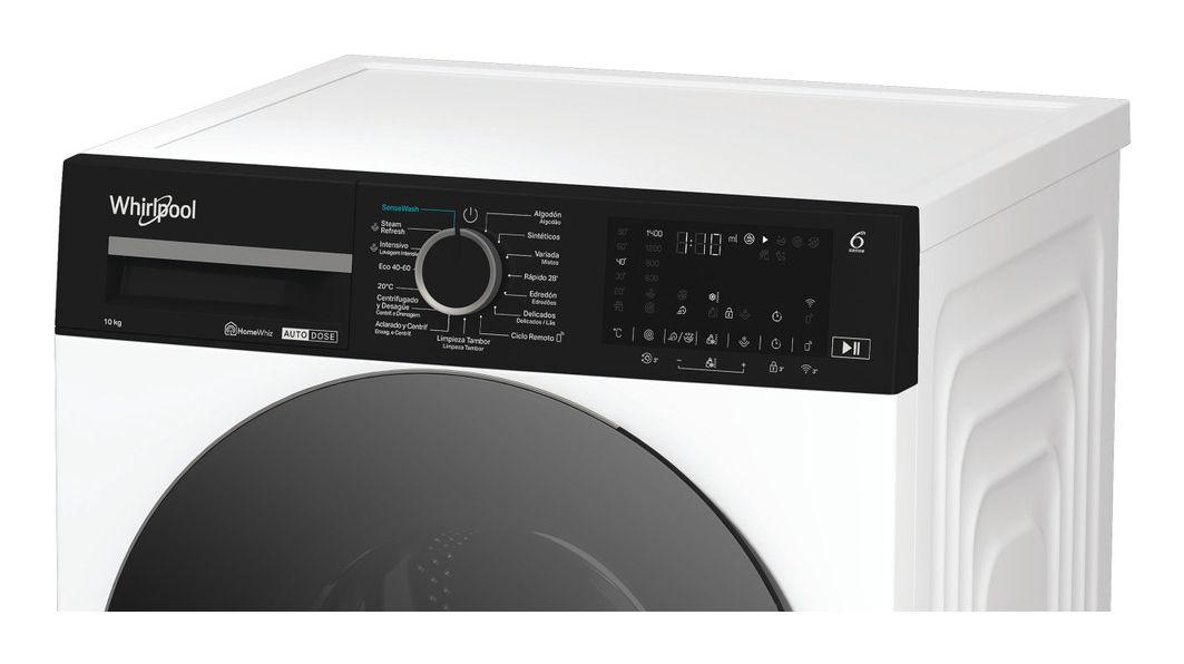 Máquina de Lavar Roupa Independente WHIRLPOOL WPM07WADSSPT (1351 RPM - B - 52 l - Branco), miniatura 5
