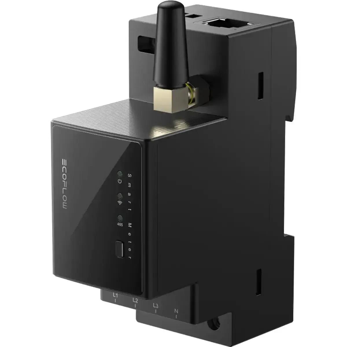 Medidor de Energia Inteligente ECOFLOW EFSMARTMETER-EU-120A (Preto)