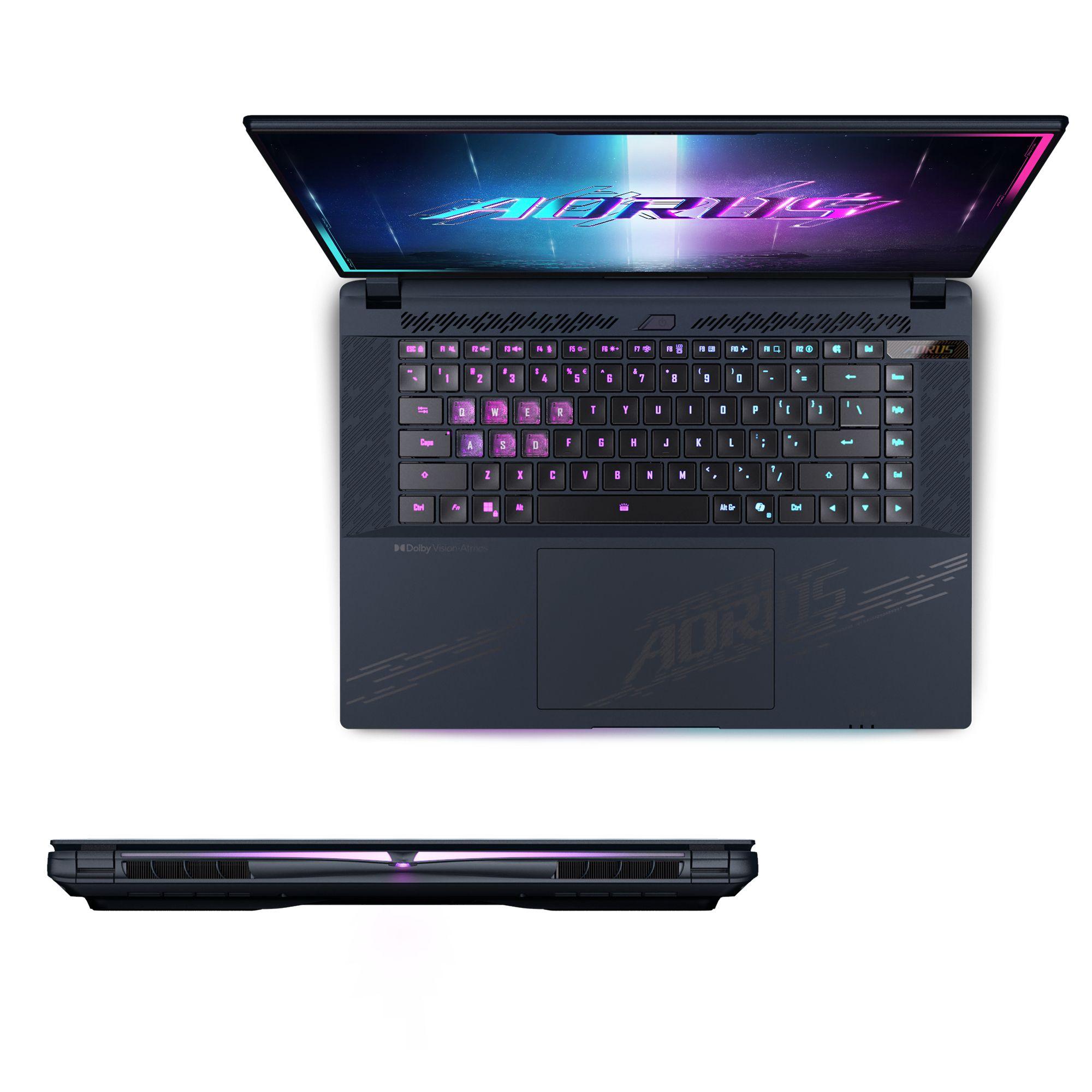Computador Portátil Gaming GIGABYTE AORUS MASTER 16 BZHC6DEE65SP (Windows 11 Pro - Intel Core Ultra Série 2 - Preto) — miniatura 3