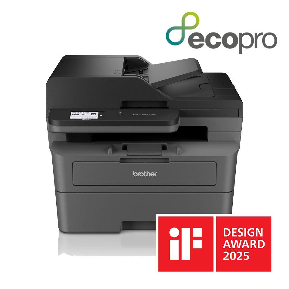 Impressora Multifunções Laser BROTHER MFC-L2860DWE (A4 - Impressão a preto e branco - 250 folhas - Preto) — miniatura 10