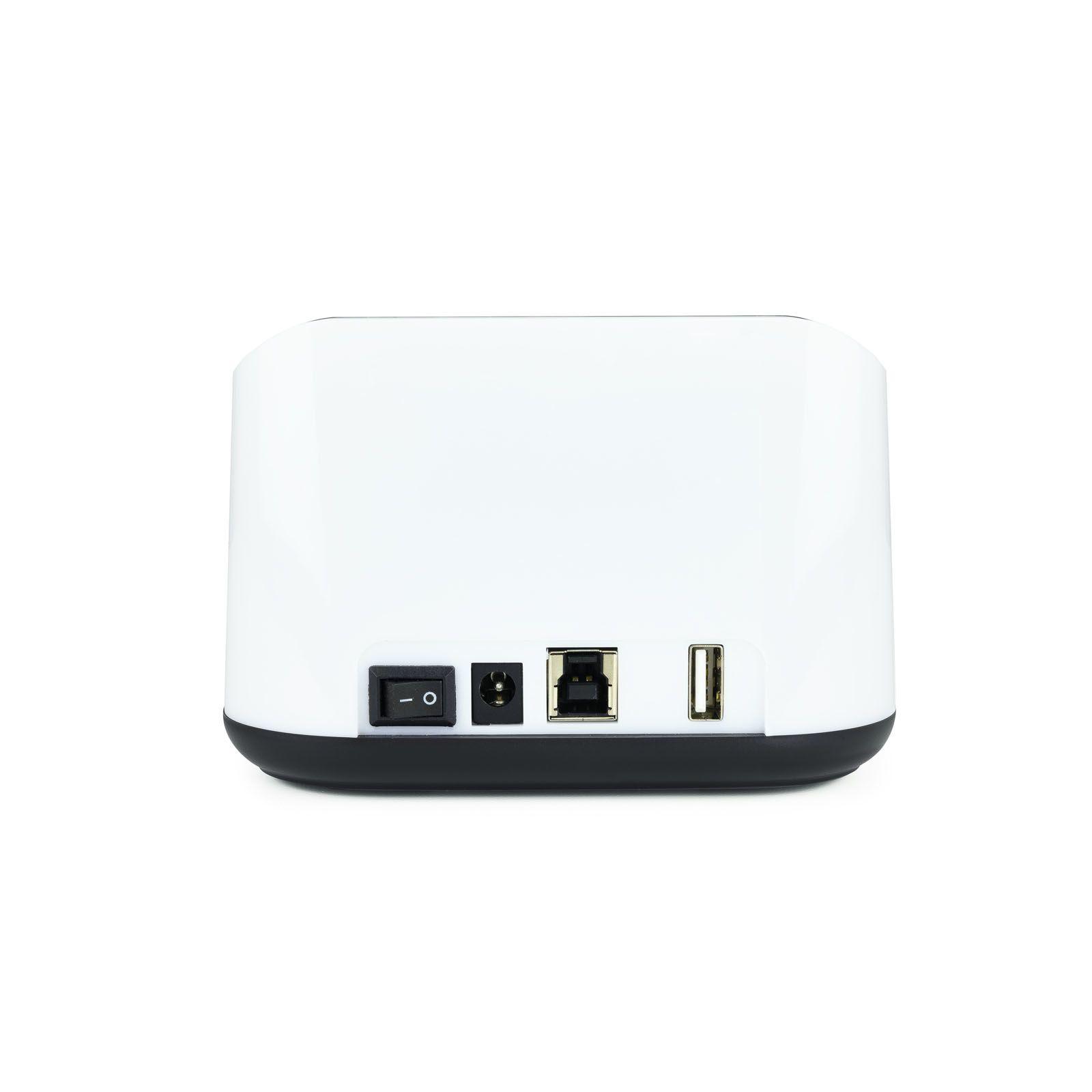 Docking Station Dupla TOOQ TQDS-802BW (USB 2.0 - USB - Branco), miniatura 3