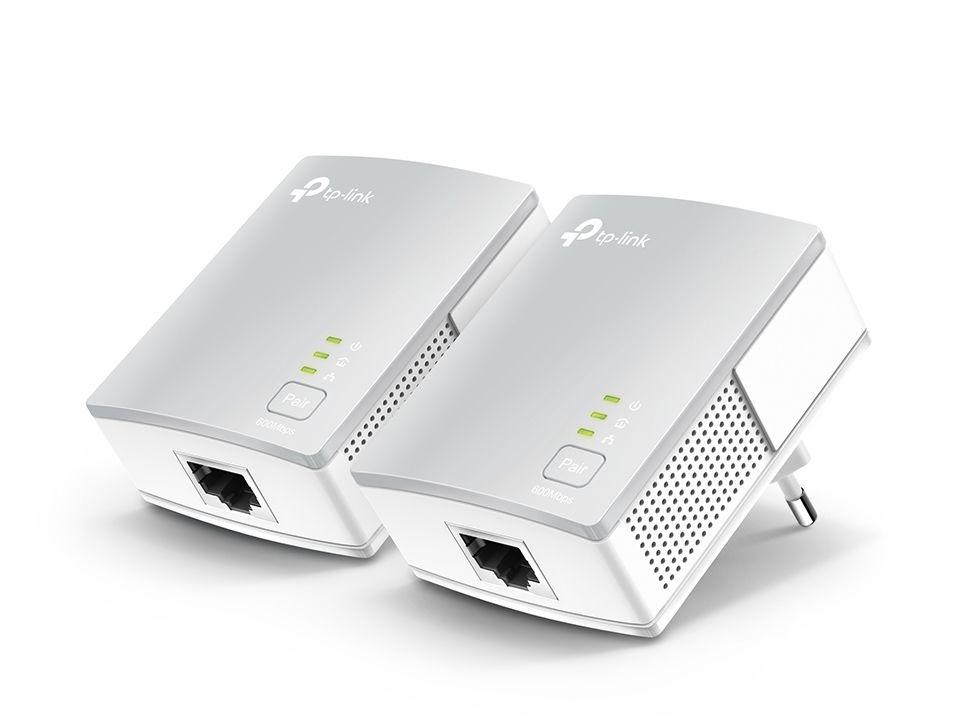 Kit de Adaptadores Powerline TP-LINK TL-PA4010 KIT (Fast Ethernet - 2 unidades - HomePlug AV - Branco)