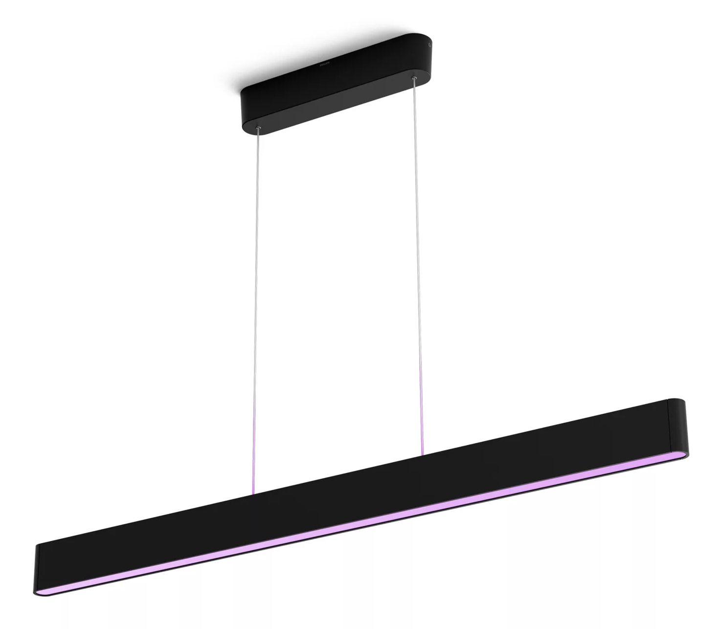 Candeeiro Suspenso Inteligente PHILIPS Hue Ensis (Metal - Preto)