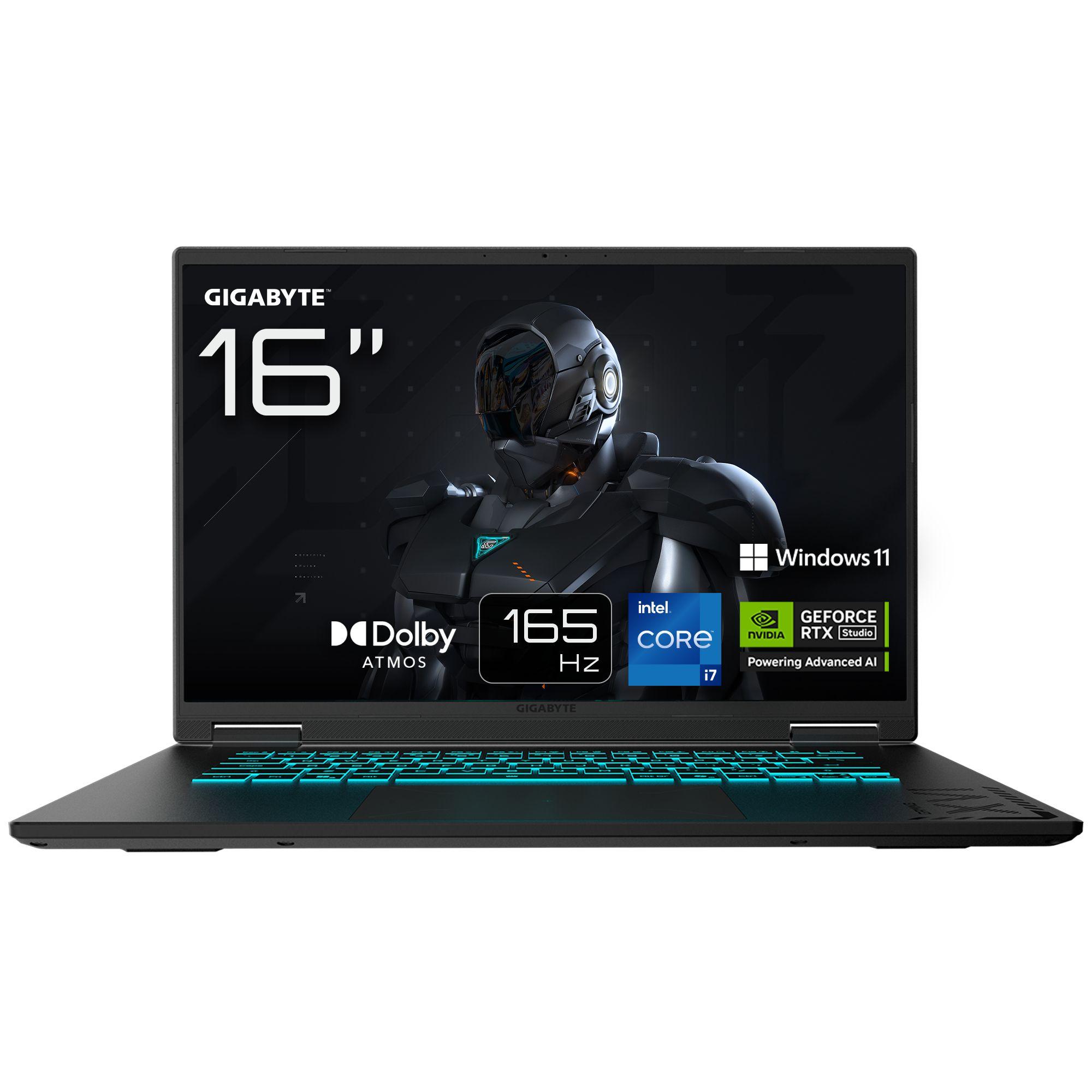 Computador Portátil GIGABYTE GAMING A16 CTHI3DE894SH (Windows 11 Home - Intel Core i7 - i7-13620H - Preto)