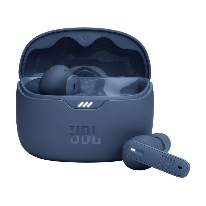 Auscultadores JBL Tune Beam (Binaural - True Wireless Stereo - Intra-aural - Azul)