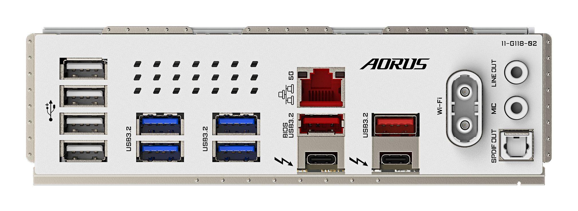 Motherboard GIGABYTE Z890 AORUS PRO ICE (LGA 1851 (Socket V1) - Intel Core Ultra - ATX - Branco), miniatura 5