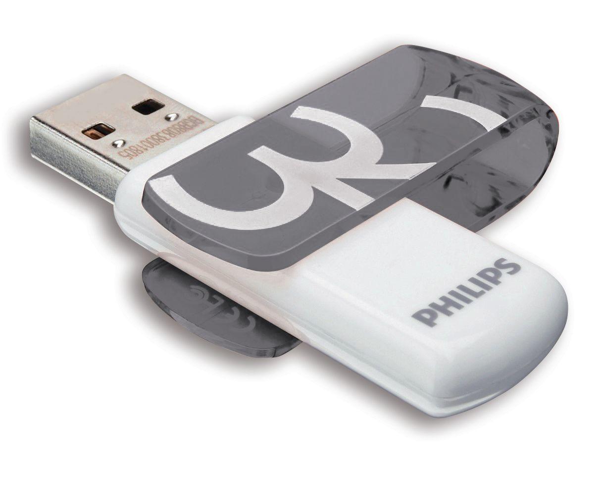 Pen USB PHILIPS FM32FD05B/00 (32GB - 18 MB/s - Cinzento)