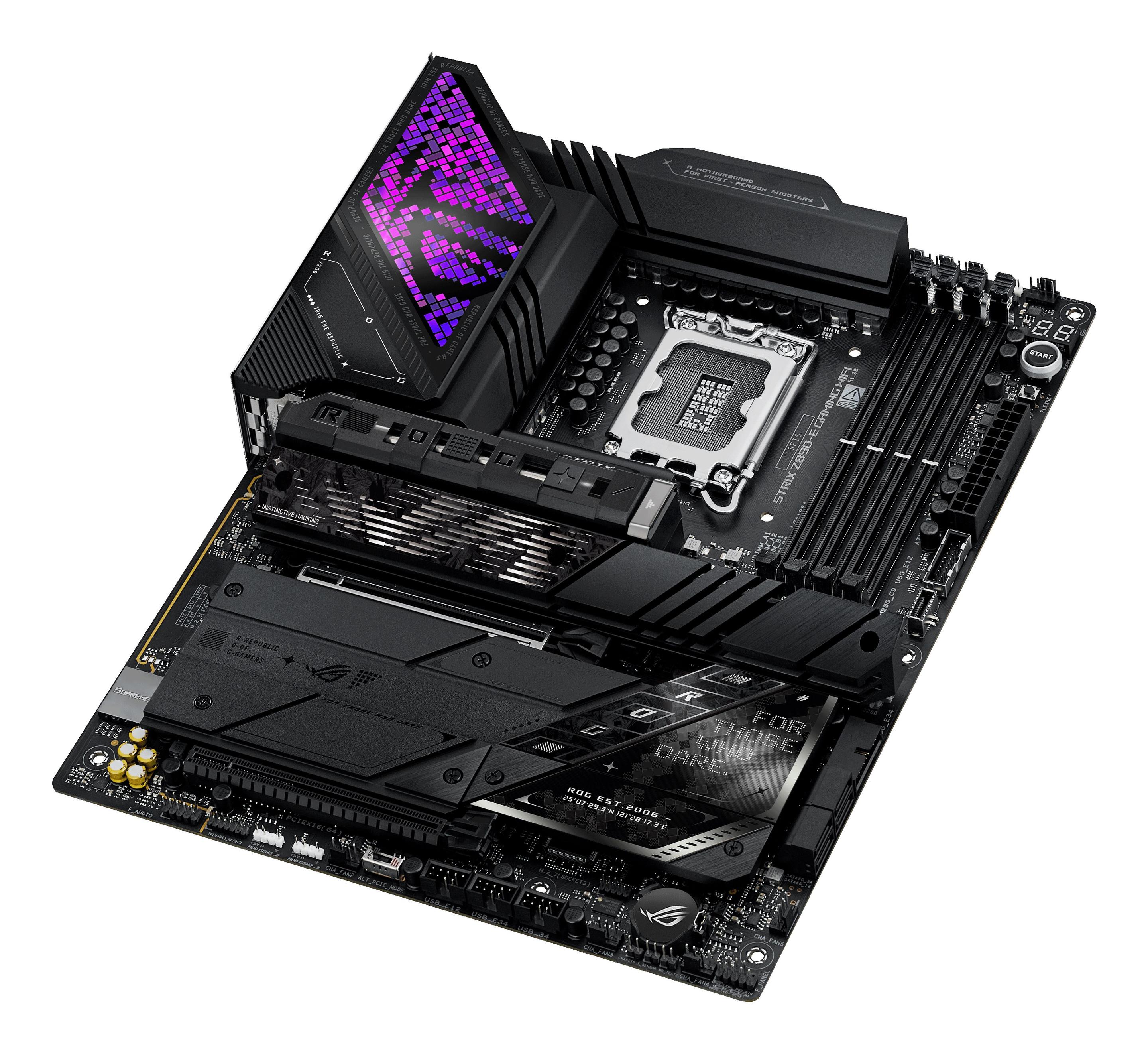 Motherboard ASUS ROG STRIX Z890-E GAMING WIFI (LGA 1851 (Socket V1) - Intel Core Ultra - ATX - Preto), miniatura 6