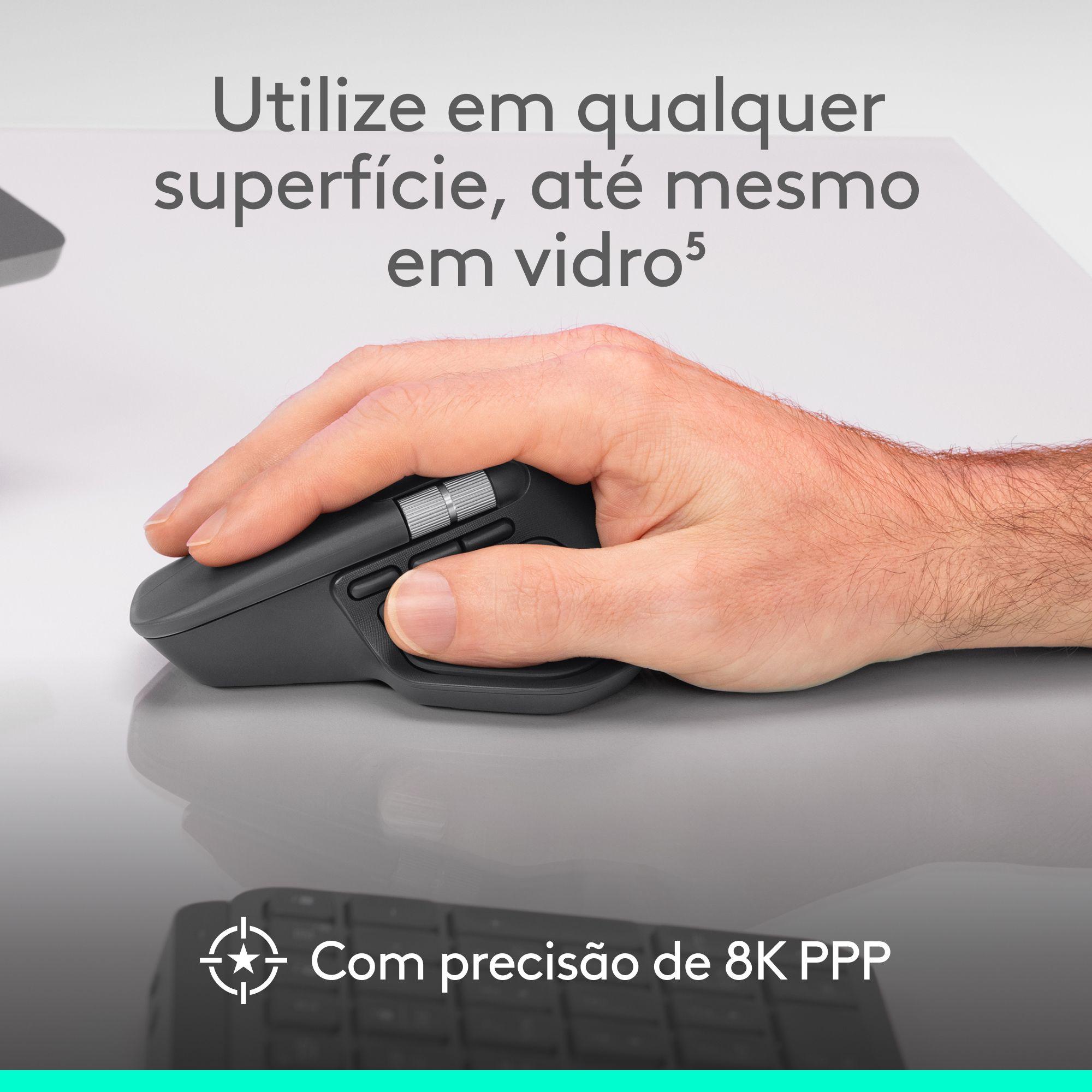 Rato LOGITECH MX Master 4 (Mão direita - 8000 DPI - Laser - Cinzento) — miniatura 12