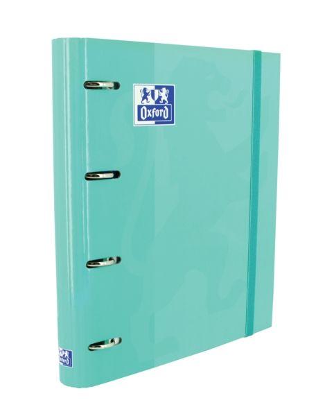 Pasta de 4 Argolas OXFORD Europeanbinder Classic (Cartão - Verde Menta)