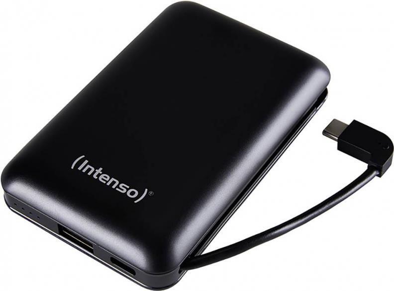 Powerbank INTENSO XC10000 (10000 mAh - USB Tipo-C - Preto)