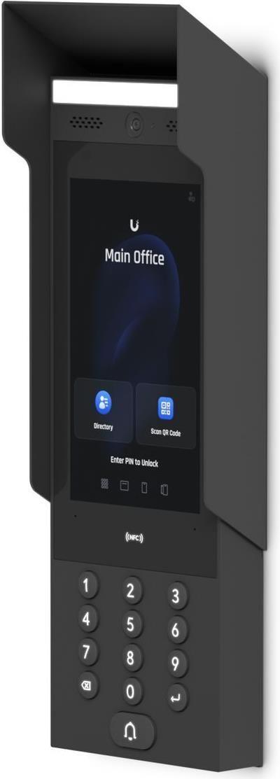 Proteção Solar para Intercomunicador UBIQUITI UACC-INTERCOM-SUNSHIELD (Preto)