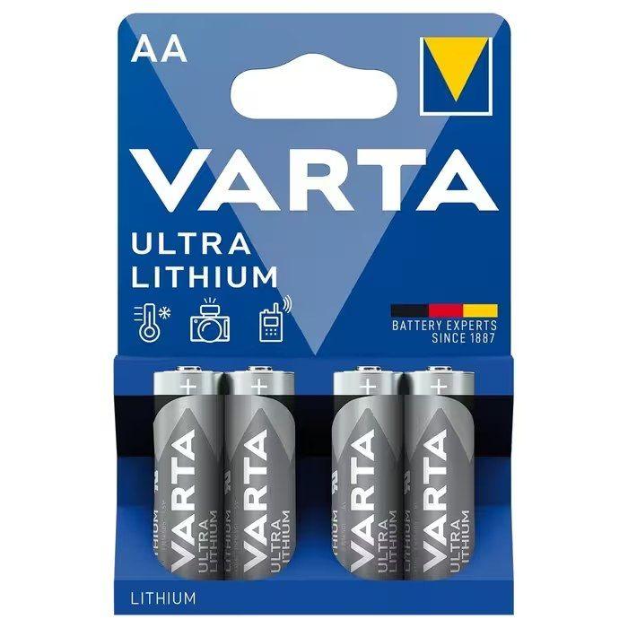 Pilhas VARTA Ultra Lithium Mignon (Prateado)