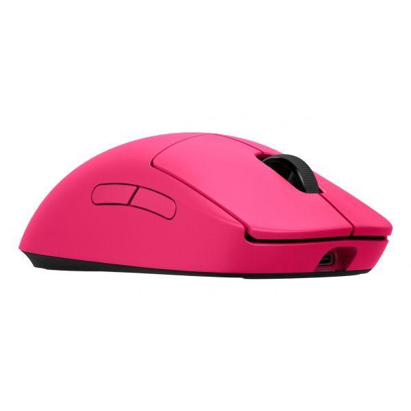 Rato LOGITECH G PRO 2 LIGHTSPEED (Ambidestro - 44 000 DPI - Ótico HERO 2 - Rosa) — miniatura 5