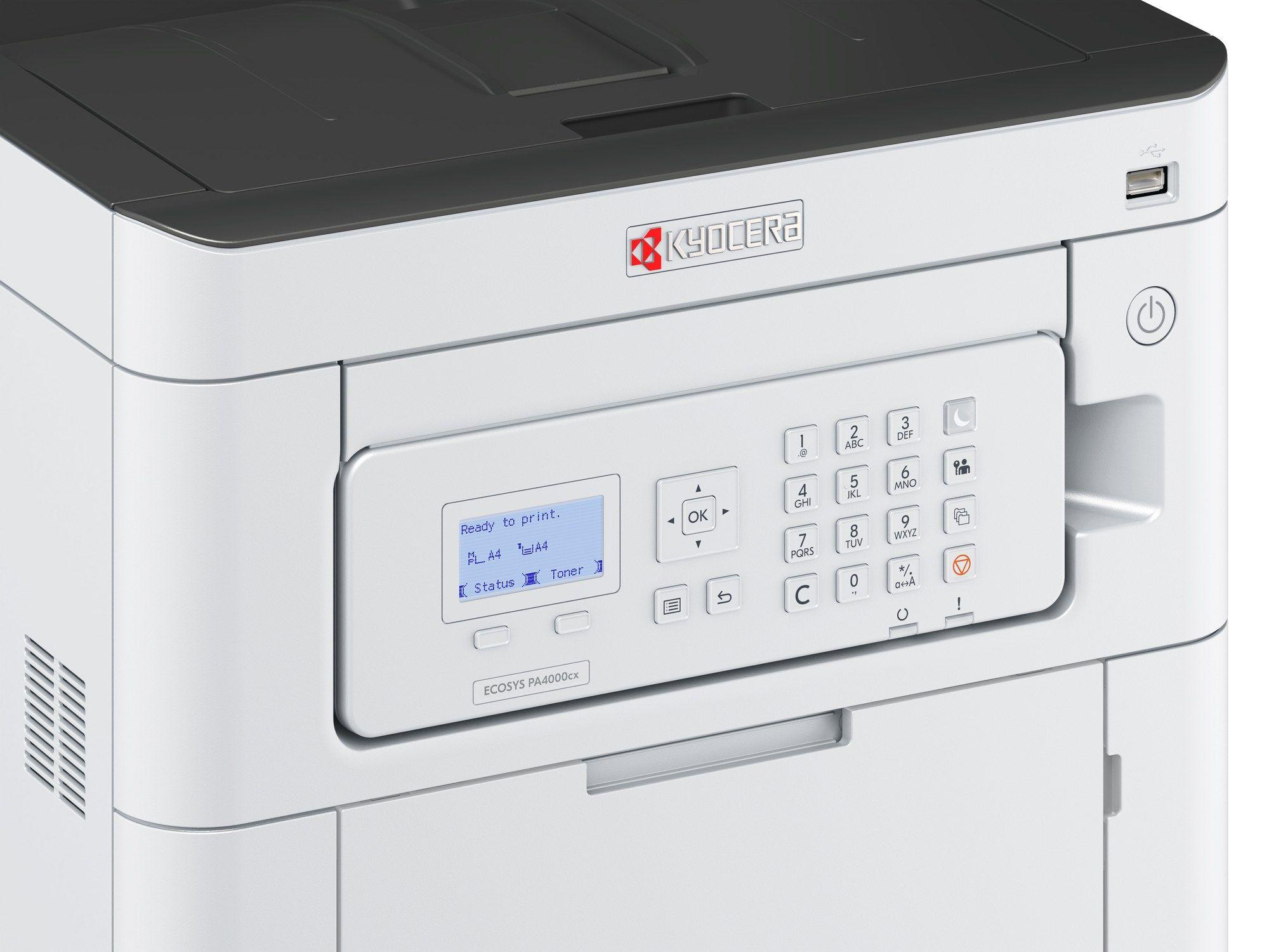 Impressora Laser a Cores KYOCERA ECOSYS PA4000cx (A4 - 650 folhas - Ethernet, LAN sem fios - Preto e Branco), miniatura 5