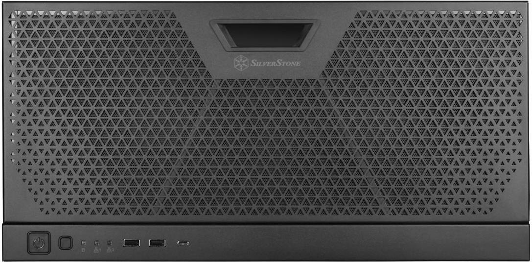 Caixa Rack para Servidor SILVERSTONE SST-RM51 (Preto)