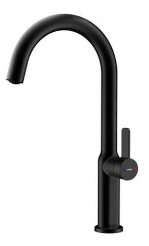 Torneira Misturadora TEKA Oval 915 (50 x 50 mm - Preto)