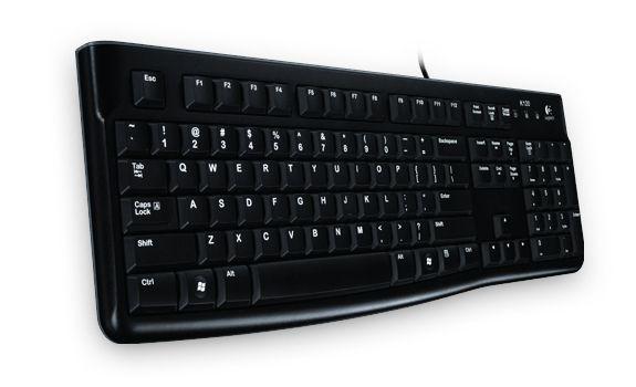 Teclado LOGITECH K120 for Business (Italiano - Tamanho completo - USB - Preto), miniatura 3