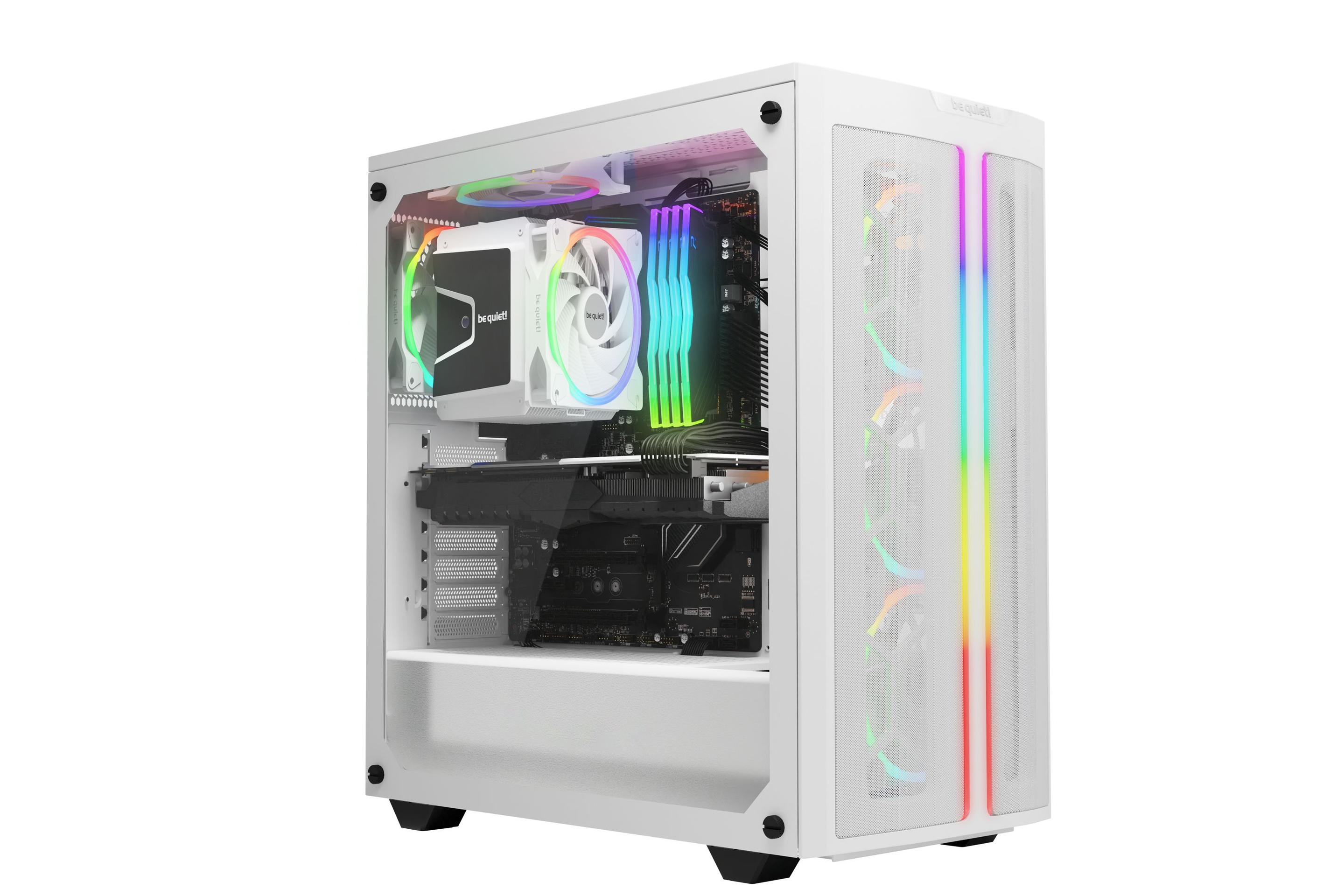 Conjunto de Ventoinhas para Caixa de PC BE QUIET! Light Wings White 120mm PWM Triple Pack (4,56 W - Branco) — miniatura 2