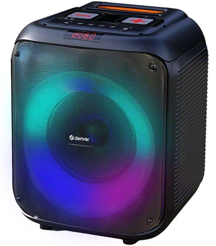 Coluna Trolley DENVER BPS-250 (Sem fios - Telemóvel/Smartphone - Preto)