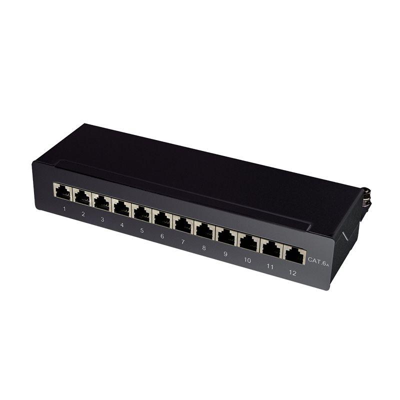 Patch Panel de Mesa/Parede LOGILINK NP0019B (Preto), imagem 1