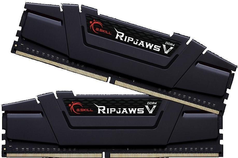 Memória RAM G.SKILL Ripjaws V F4-3200C16D-32GVK (3200 MHz - 32 GB - DIMM)