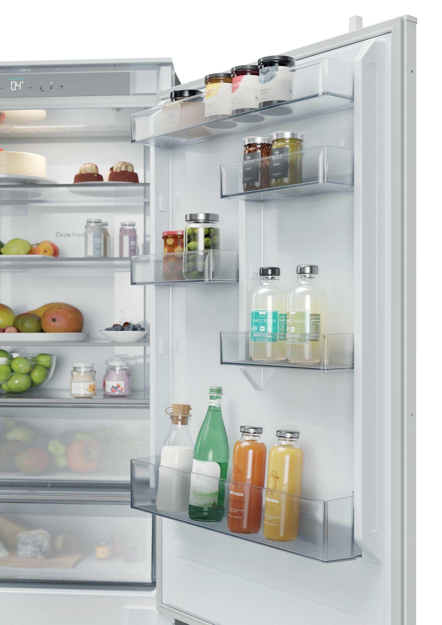 Frigorífico Combinado de Encastre HOOVER HONBQT3719EW (382 l - 193,5x69x55 cm - 194 cm - Branco) — miniatura 4