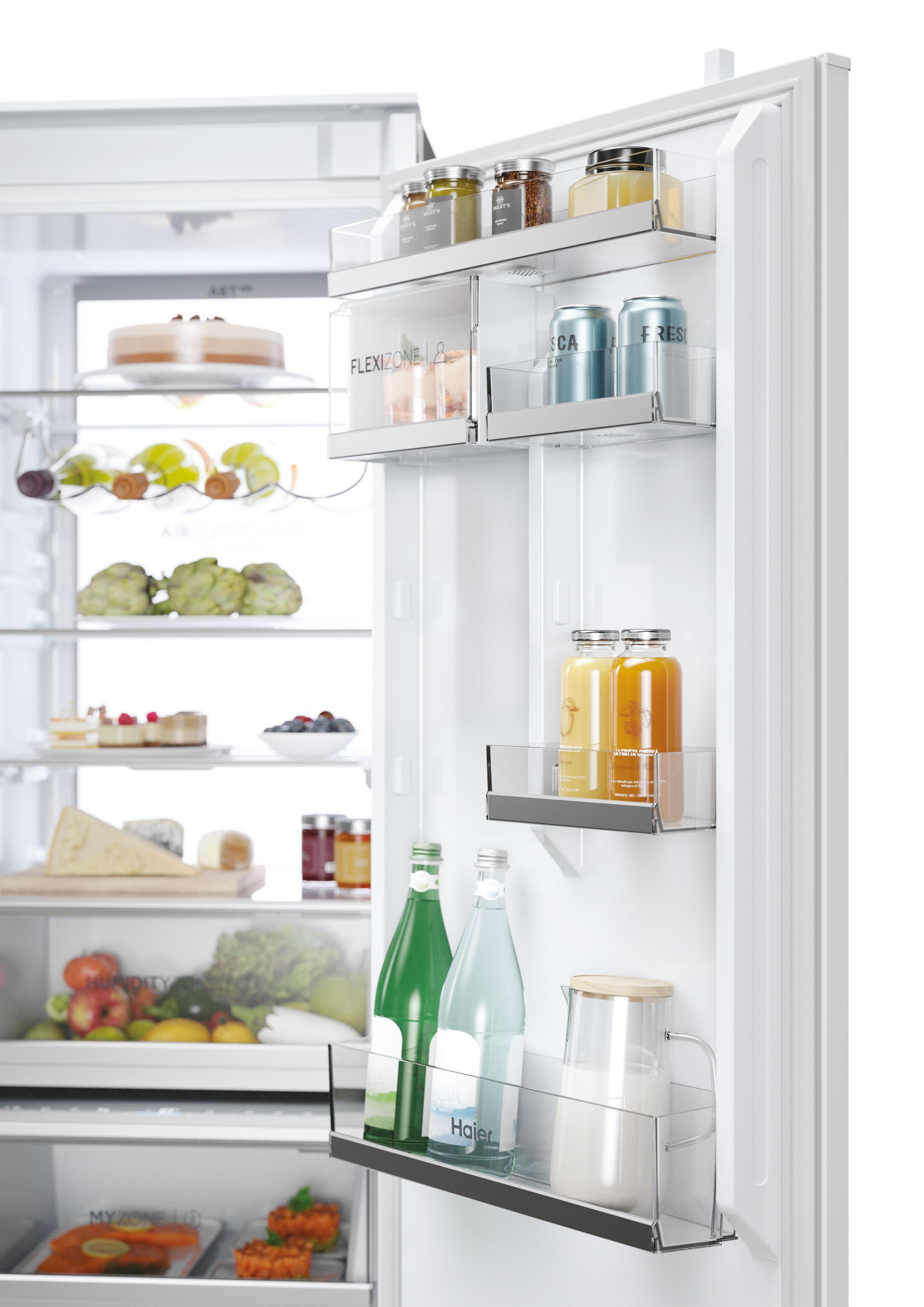 Frigorífico Combinado Encastre HAIER HBW7519C (300 l - hOn - 193,5x54x55 cm - Branco) — miniatura 8