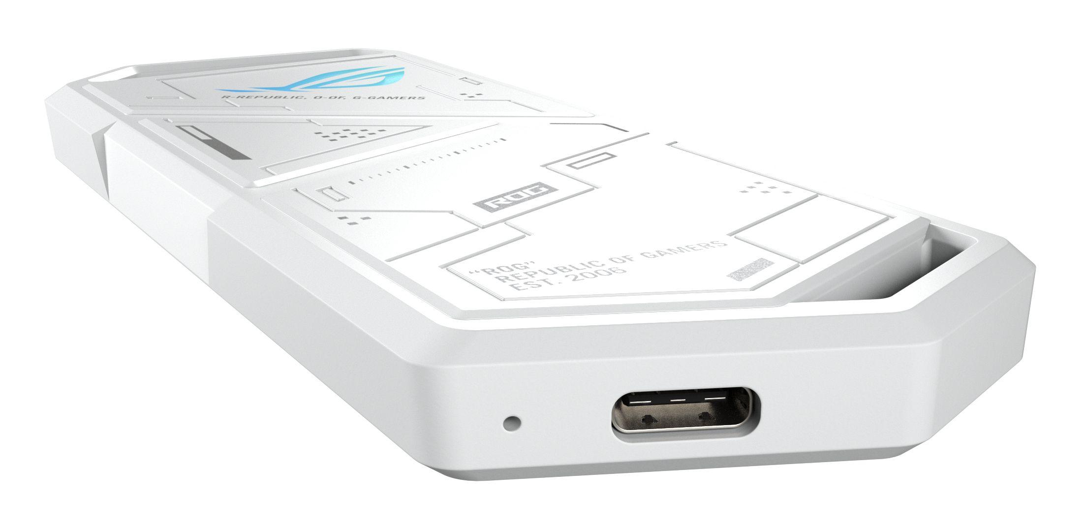 Caixa Externa SSD ASUS ROG Strix Arion White Edition (M.2 - USB 3.2 Gen 2 - M.2 NVMe - Branco) — miniatura 4