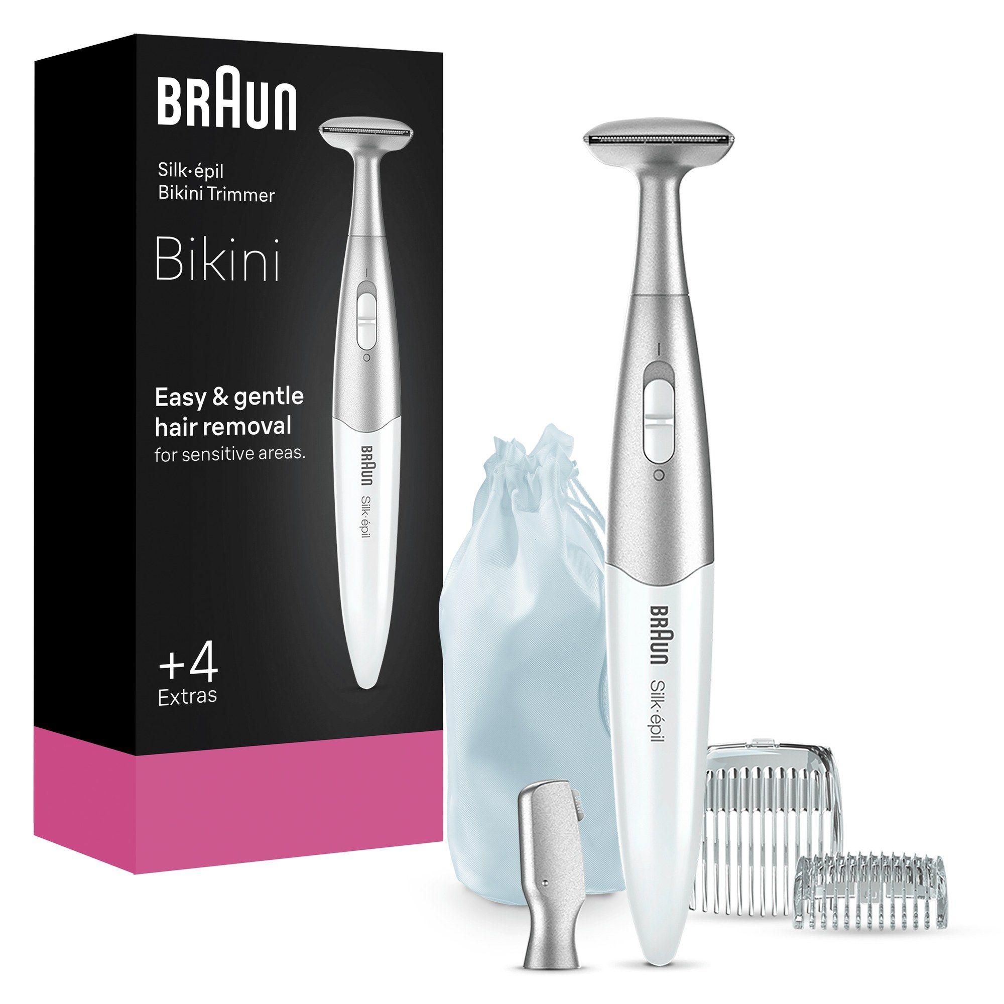Depiladora de Linha de Biquíni BRAUN FG1100 (Branco e Prateado), miniatura 2