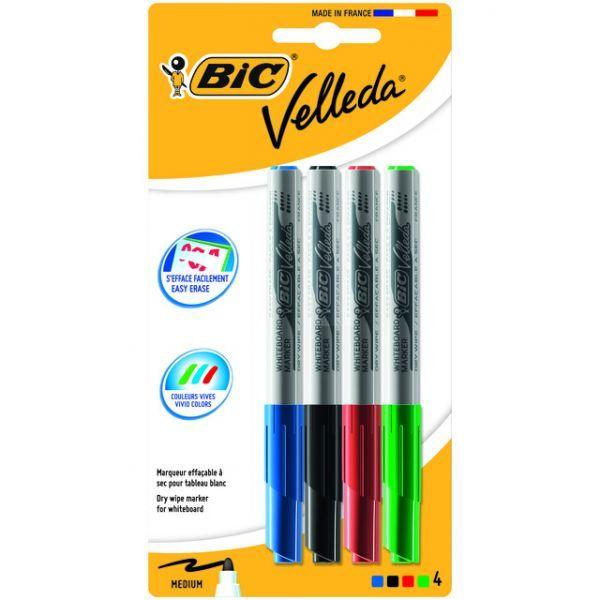 Marcadores para Quadro BIC Velleda 1741 (Plástico - Cores Sortidas) — miniatura 2