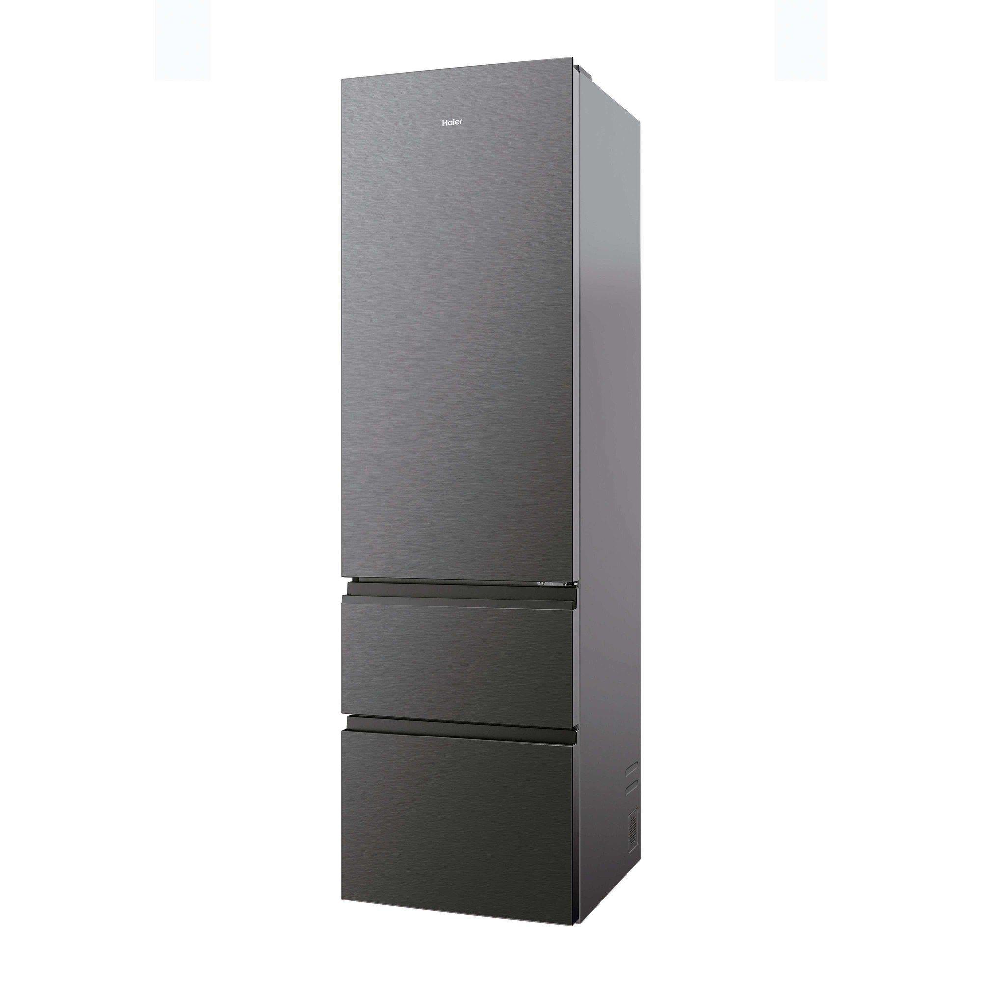 Frigorífico Combinado Independente HAIER HTR3620CNMP (414 L - hOn - 205x59,5x66,7 cm - Inox) — miniatura 3