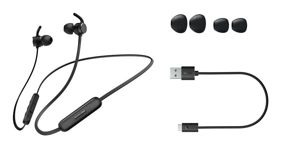Auscultadores PHILIPS TAE1209BK/00 (Binaural - Sem fios - Intra-aural - Preto), miniatura 6