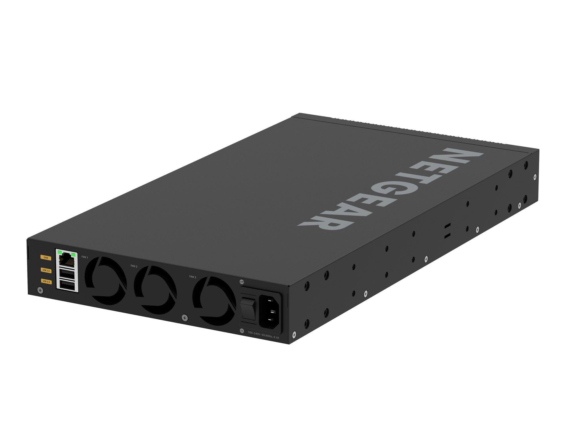Switch Gerido NETGEAR M4350-8X8F (10G Ethernet - 100/1000/10000 Mbit/s - 32 MB - Preto) — miniatura 2