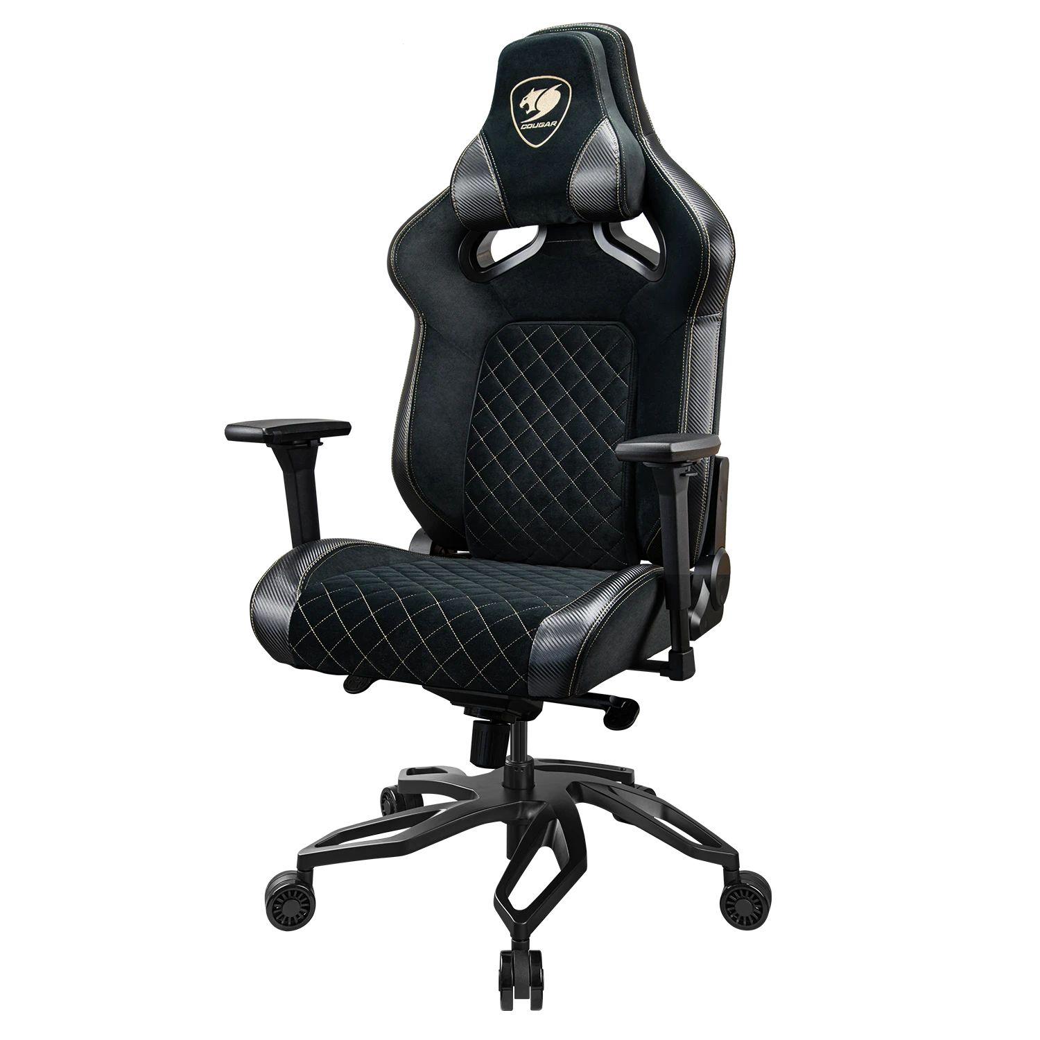 Cadeira Gaming COUGAR Titan Pro V2 Gold F (160 kg - 144 cm - 90 a 155° - Preto), miniatura 2