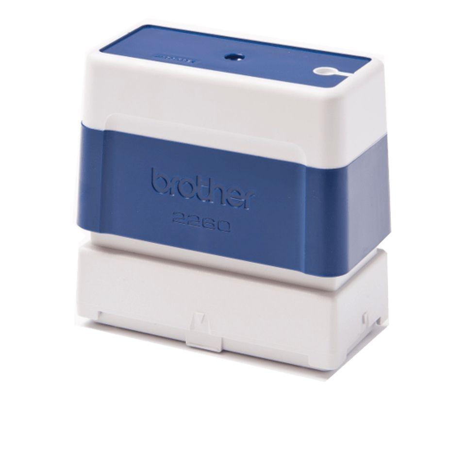 Conjunto de Carimbos BROTHER PR2020E6P (Brother SC-2000 e SC-2000USB - Azul e Branco)