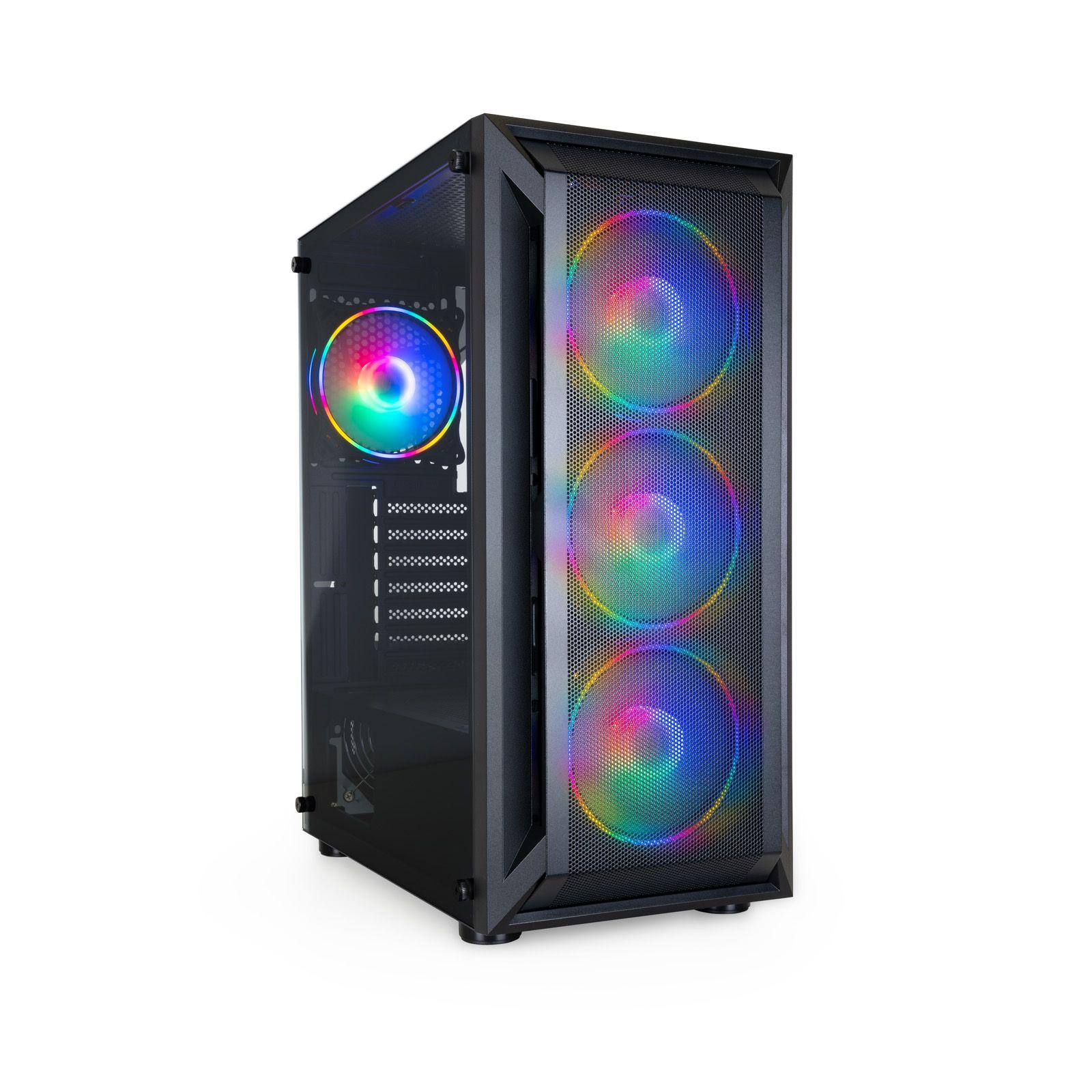 Caixa PC Gaming TOOQ TQGCC101-B Ragnärok (ATX, micro ATX, Mini-ITX - Midi Tower - Aço - Preto)
