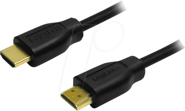 Cabo HDMI LOGILINK CH0076 (0,2 m - HDMI 1.4 - HDMI Tipo A - Preto), miniatura 2