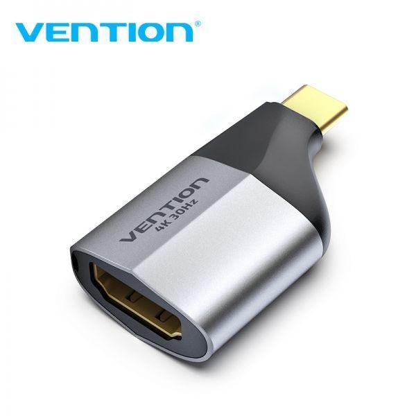 Adaptador USB-C para HDMI VENTION TCDH0 (HDMI Type A - USB Type-C - Cinzento) — miniatura 2