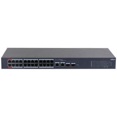 Switch Gerido DAHUA CS4226-24ET-240 (Gigabit Ethernet - 4 MB - 8,8 Gbit/s - Preto)