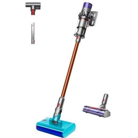 Aspirador Vertical 2 em 1 DYSON Cyclone V10 Submarine (Altura 123 cm - Níquel/Cobre)